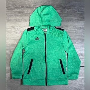Adidas Kids Green Hoodie size 6